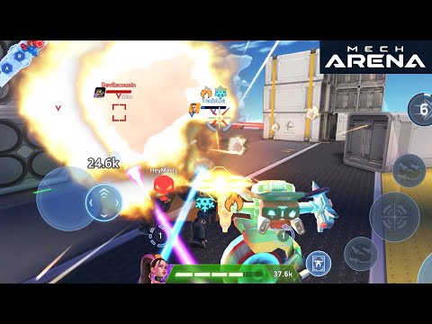 These Javelin Rack 8's are getting STRONG - Mech Arena