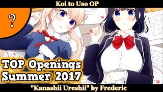 Top 35 Anime Openings of Summer 2017 [HD]