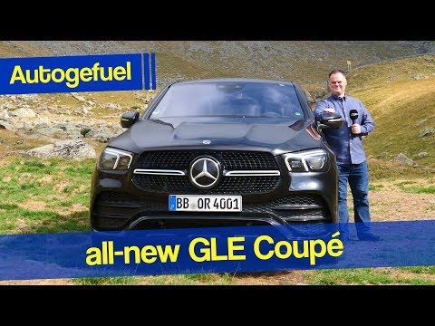 2020 Mercedes GLE Coupé - join us and the engineer with the GLE 400d - Autogefuel