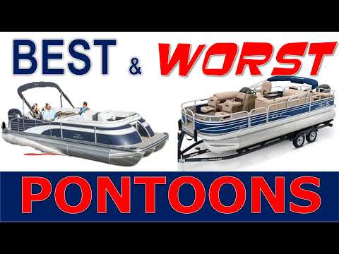 Best and Worst Pontoons (After Inspecting 50+ Pontoon Boats at the Greenville Boat Show)