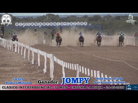 JOMPY (San Vicente Cordoba) Hipodromo San Antonio Catuna La Rioja - 24-05-2026