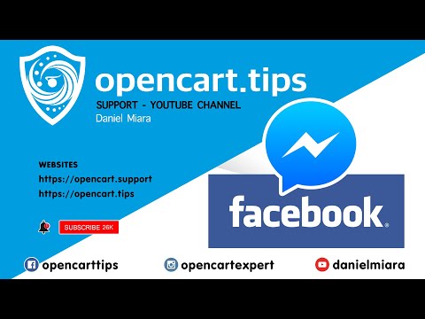 Facebook Customer Chat Opencart
