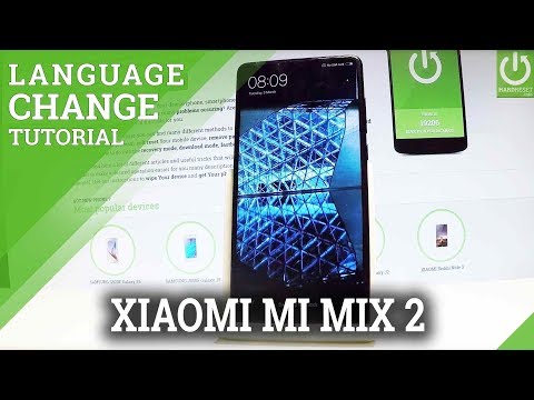 XIAOMI Mi Mix 2 Change Language / Language Settings