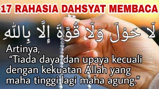 Download lagu 17 KHASIAT MEMBACA LAA HAULA WALAA QUWWATA ILLAA BILLAH mp3