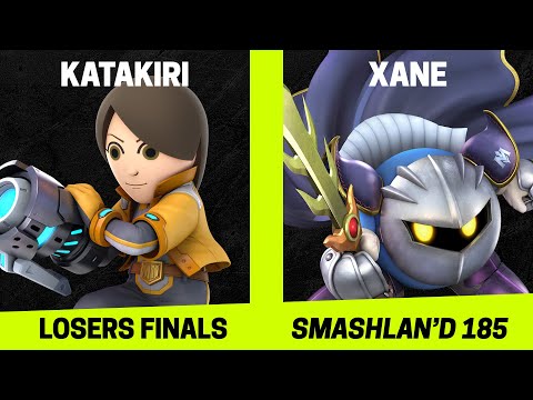SmashLAN'd 185 Losers Finals - Katakiri (Mii Gunner) vs xane (Meta Knight, Pyra/Mythra) - SSBU