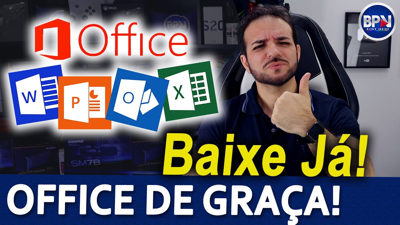 Microsoft OFFICE DE GRAÇA PT-BR, Veja Como usar!