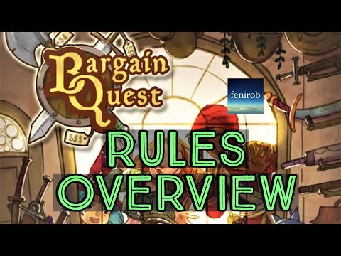 Bargain Quest | Quick Rules Overview