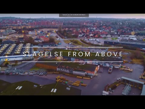 Soaring Above Slagelse: Ambient Drone Footage