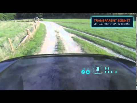 Transparent Bonnet of Land Rover Discovery Concept
