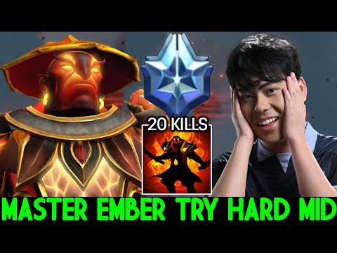 ANA [Ember Spirit] When Master Ember Try Hard Mid Gameplay Dota 2