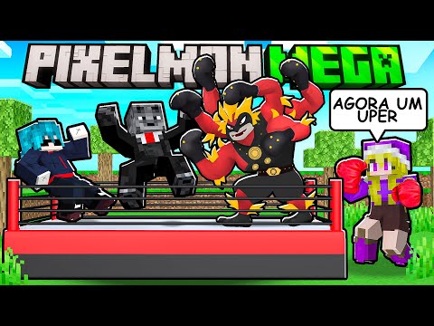 MINHA NAMORADA TEM O NOVO MEGA POKEMON MAIS FORTE DO PIXELMON MEGA NO MINECRAFT