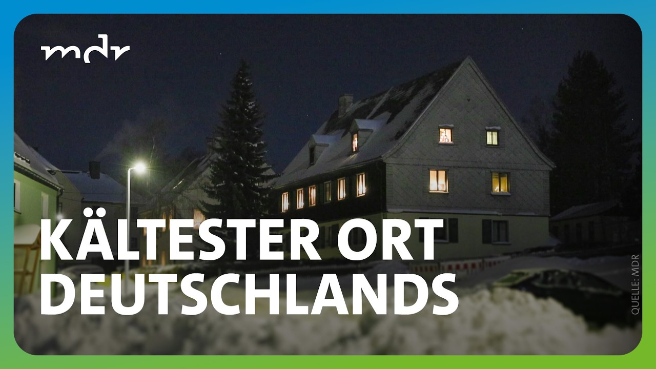 Frostiges Schauspiel: -28 Grad in Kühnhaide | MDR um 4 | MDR