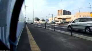 preview picture of video 'My ride with Mobius ActionCam 1080p in Sendai City - Japan  #2'