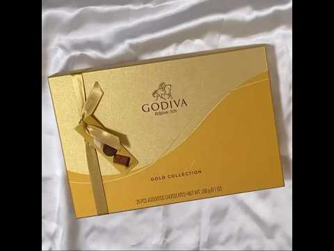 Godiva gold collection #unboxing
