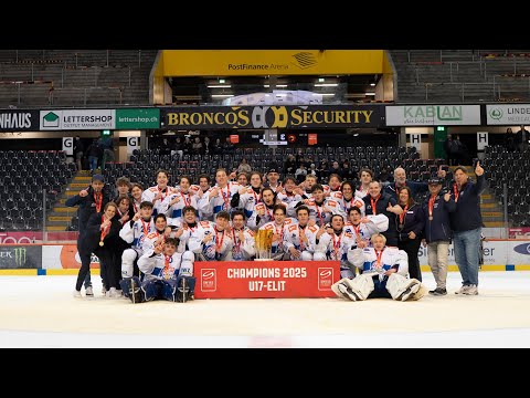 ZSC Lions U17-Elit Schweizermeister 2025! Die ersten Momente.