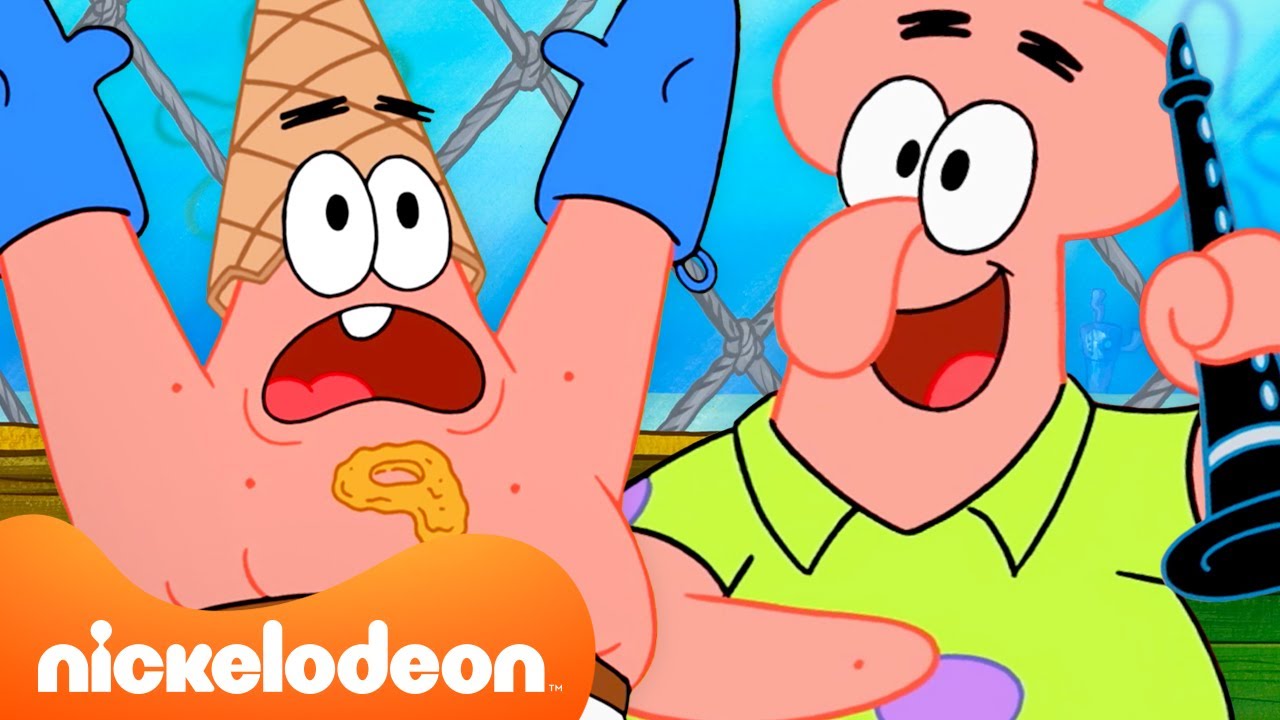 SpongeBob | Patrick bersinar selama 90 menit penuh! ⭐ | Nickelodeon Bahasa