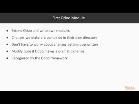 Advanced Concepts of Odoo 10 Discovering Custom Odoo Modules | packtpub com