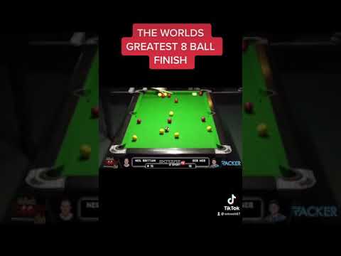The worlds greatest 8 ball finish