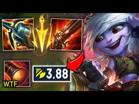I BROKE THE TRISTANA ATTACK SPEED RECORD! (3.88 ATTACKS PER SECOND)