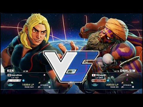 Eita (Ken) vs YHC Mochi (Dhalsim)：えいた（ケン）vs YHC餅（ダルシム）