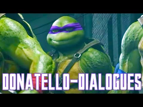 INJUSTICE 2 - DONATELLO INTRO DIALOGUES (EDITED) English - TMNT