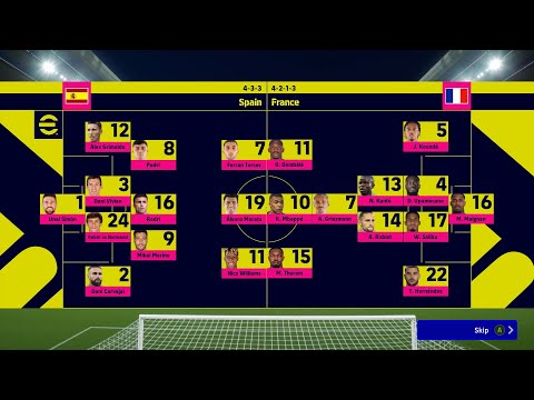 Spain vs. France eFootball Challenge: The Video Game That Predicts The Future