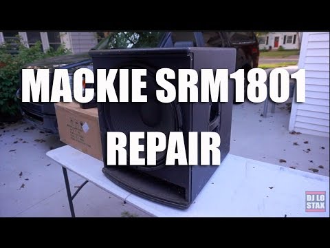 Mackie srm1801 powered best sale subwoofer