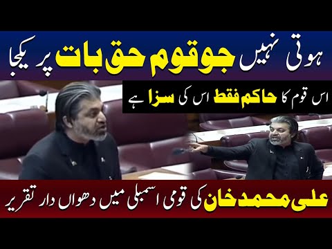 علی محمد خان کا قومی اسمبلی میں خطاب، پی ٹی آئی بمقابلہ شہباز حکومت