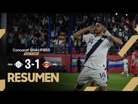 Guatemala 3-1 Suriname 