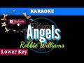 Angels by Robbie Williams ( Karaoke : Lower Key)