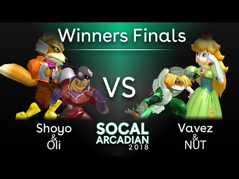 SoCal Arcadian 2018 - Shoyo / Oli (Red) VS Vavez / NUT (Red) - SSBM Winners Finals