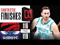 Final 4:07 EXCITING ENDING Raptors at Hornets | December 8, 2023