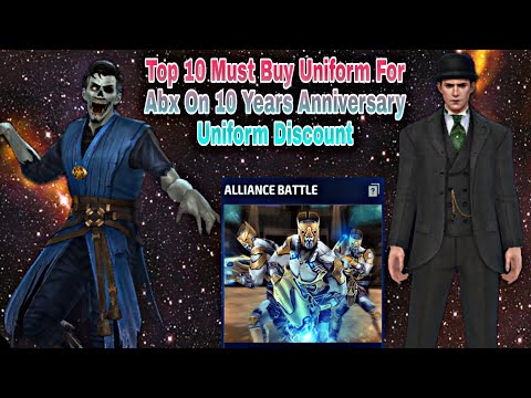 Top 10 Must Buy Uniform For Abx On 10 Years Anniversary Uniform Discount - Marvel Future Fight