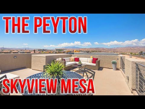 The Peyton at Skyview Mesa // Las Vegas Model Tour // $420,500