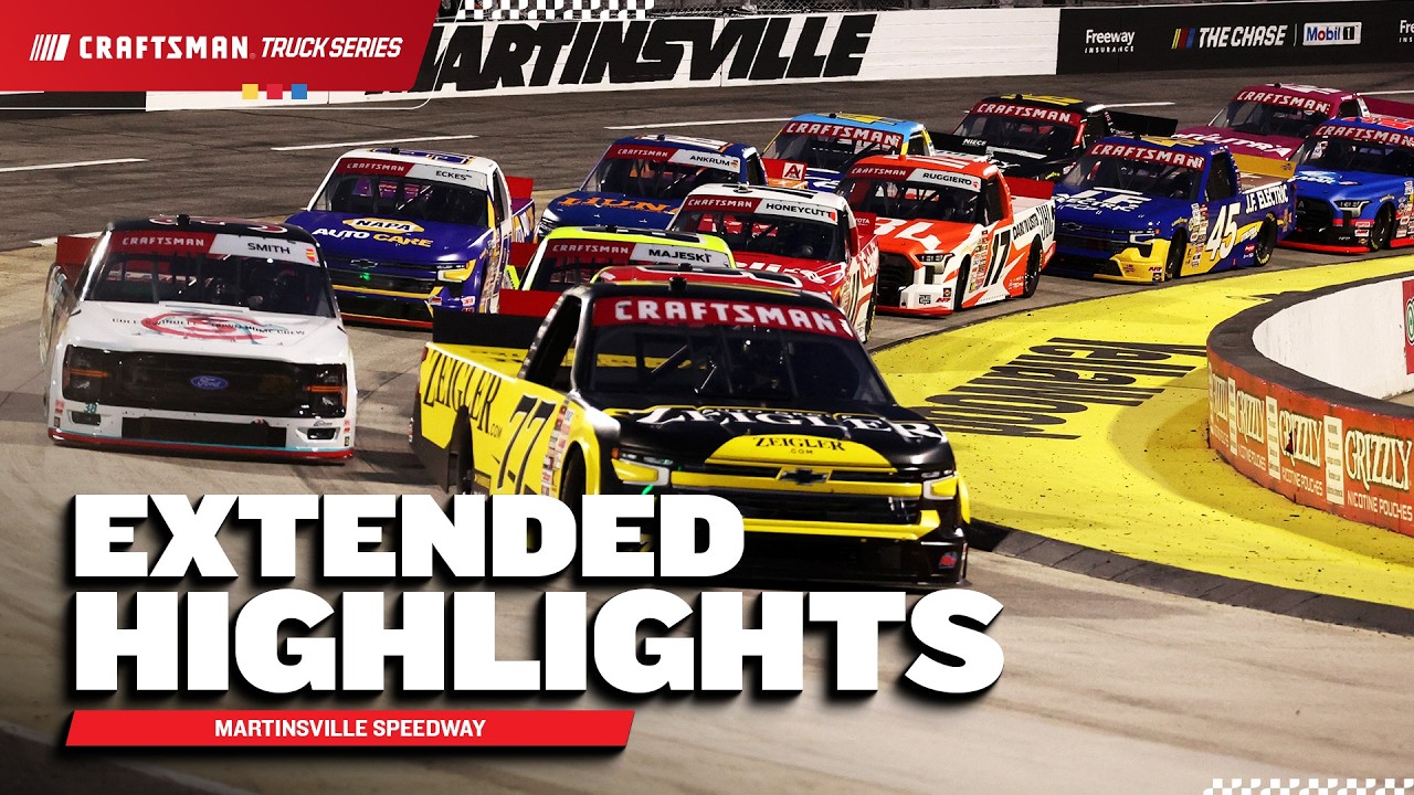 Craftsman Truck Series Highlights from Martinsville