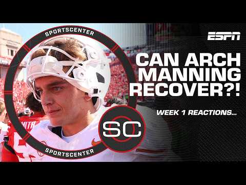 Arch Manning was TERRIBLE 😳 Paul Finebaum is WORRIED after Texas loses to Ohio State | SportsCenter