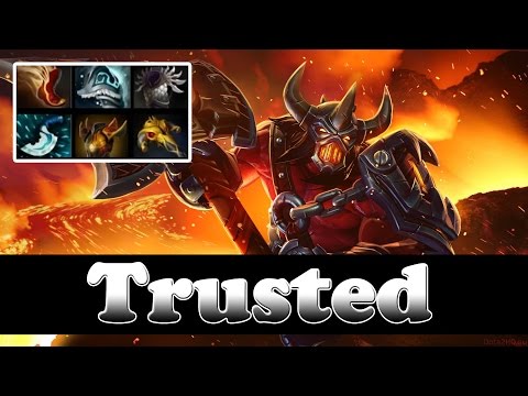 Dota 2 - Patch 6.87 - Trusted Plays Axe Vol 2 - Ranked Match Gameplay!