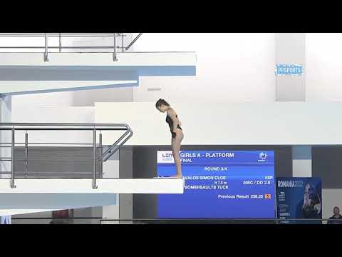 CLOE GRAVALOS SIMON - Women's 10m Platform Diving Final