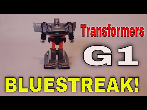 Transformers Vintage G1 Incomplete Bluestreak - GotBot True Review NUMBER 297