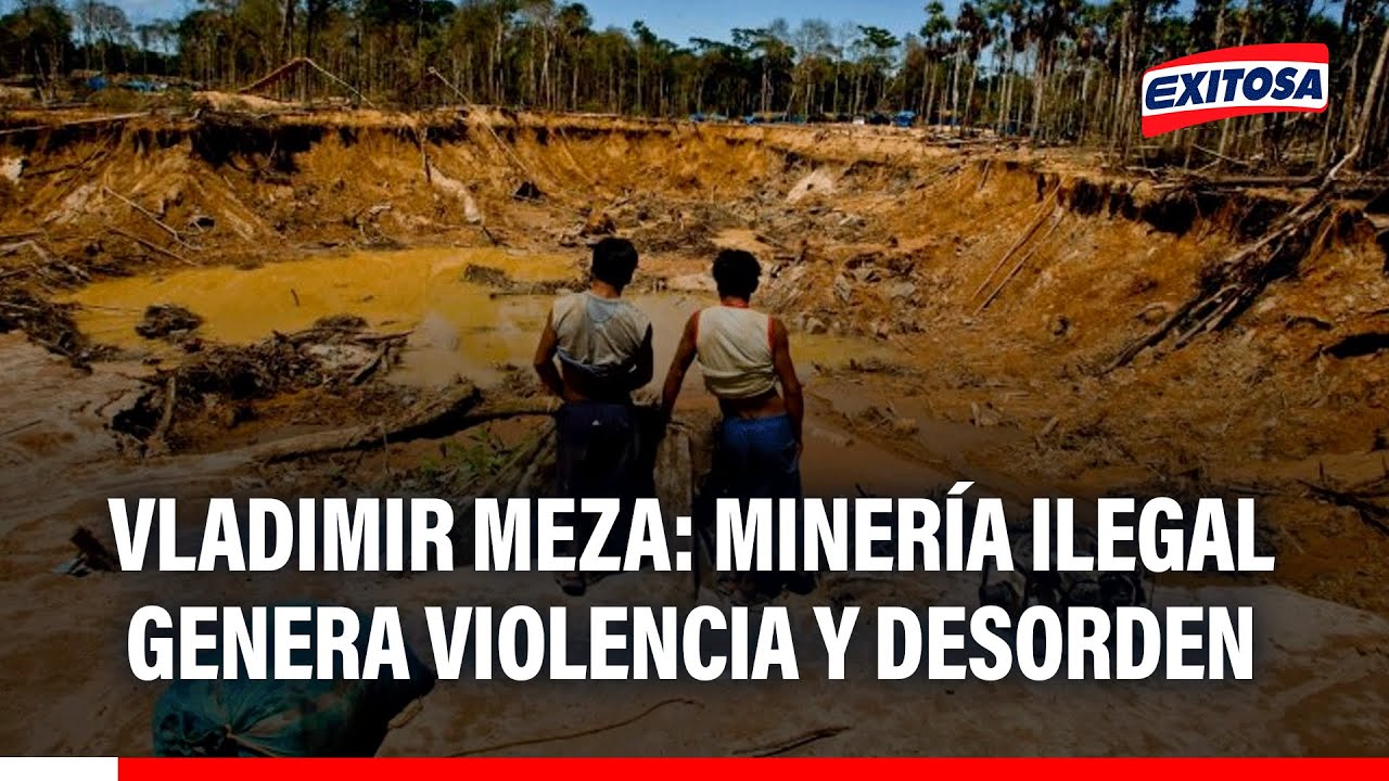 🔴🔵 Vladimir Meza deslinda de Antamina y rechaza minería ilegal: Genera violencia y desorden