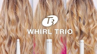 T3 Whirl Trio Curling Wand TUTORIAL & REVIEW (3 LOOKS)