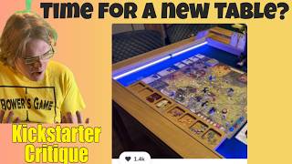 Adventure & Quest: The Ultimate Game Tables RETURN - DROOOOooool- Kickstarter Critique Review