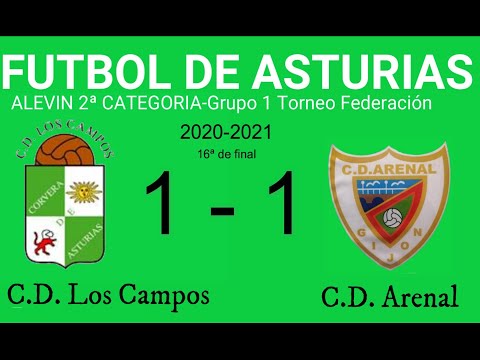 C.D. Los Campos 1 - 1 C.D. Arenal de 2ª Alevín-16ª de final (2020-2021)