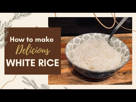 How to make MEDIUM GRAIN WHITE RICE easy and simple // Puerto Rican rice // arroz blanco