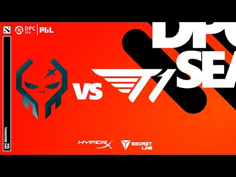(4K) DPC 2021 SEA - T1 vs Execration - Game 1