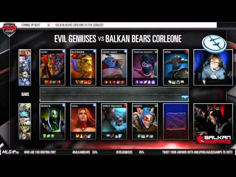 EG vs Balkan Bears Round Robin - joinDOTA MLG Pro League Championship - @DotaCapitalist @Blitz_Dota