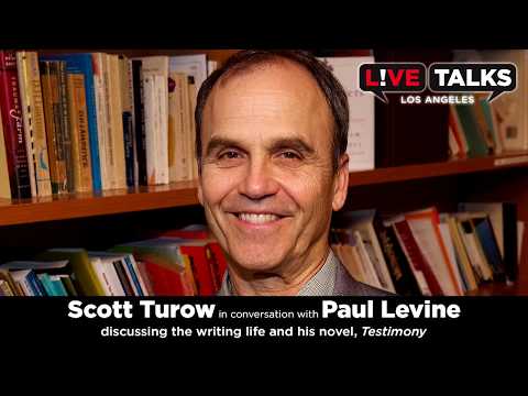 Scott Turow in conversation with Paul Levine at Live Talks Los Angeles
