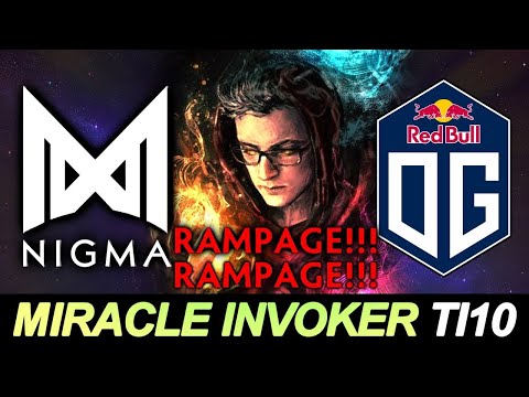 MIRACLE DOUBLE RAMPAGE Dota 2