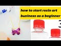 how to start resin art business for beginners step by step tutorial ☺️#trending #resinart #art