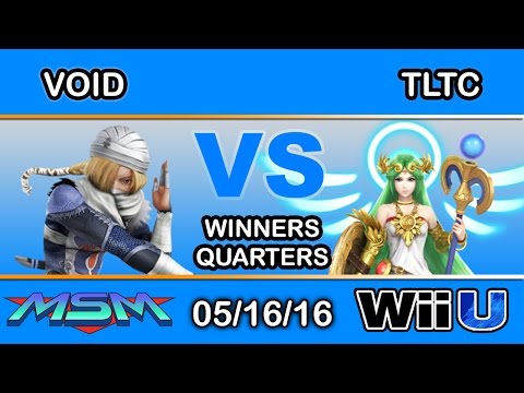 MSM 50 - 2GG | VoiD (Sheik) Vs. SCB | TLTC (Palutena) Winners Quarters - Smash Wii U